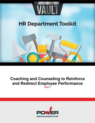 Coaching and Counseling to Reinforce and Redirect Employee Performance - Part 1