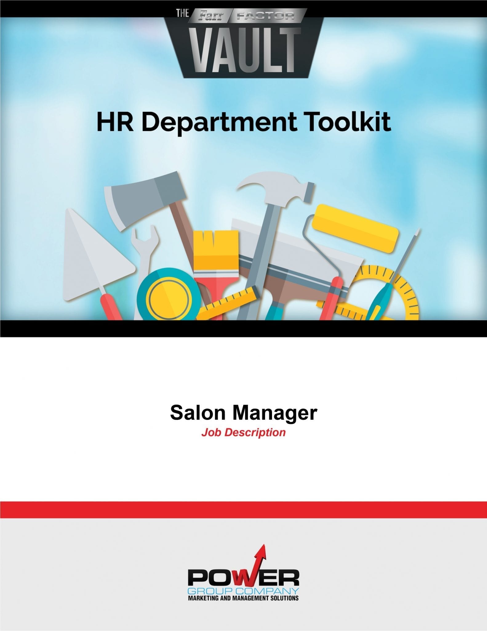 Job Description for Salon Manager